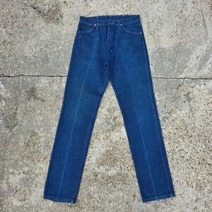 Wrangler Jeans Cowboy Cut 13MWZ Mens 33x36 Pro Rodeo Rigid Indigo Denim Original